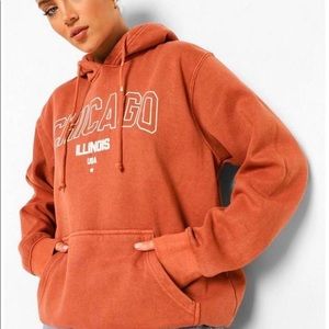 Boohoo Chicago Sweatshirt